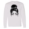 16x20 PRINT AREA Heavy Cotton™ Long Sleeve T-Shirt Thumbnail