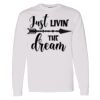 16x20 PRINT AREA Heavy Cotton™ Long Sleeve T-Shirt Thumbnail