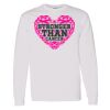 16x20 PRINT AREA Heavy Cotton™ Long Sleeve T-Shirt Thumbnail