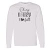 16x20 PRINT AREA Heavy Cotton™ Long Sleeve T-Shirt Thumbnail