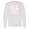 16x20 PRINT AREA Heavy Cotton™ Long Sleeve T-Shirt Thumbnail