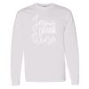 16x20 PRINT AREA Heavy Cotton™ Long Sleeve T-Shirt Thumbnail