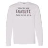 16x20 PRINT AREA Heavy Cotton™ Long Sleeve T-Shirt Thumbnail