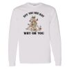 16x20 PRINT AREA Heavy Cotton™ Long Sleeve T-Shirt Thumbnail