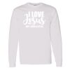 16x20 PRINT AREA Heavy Cotton™ Long Sleeve T-Shirt Thumbnail