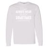 16x20 PRINT AREA Heavy Cotton™ Long Sleeve T-Shirt Thumbnail