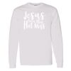 16x20 PRINT AREA Heavy Cotton™ Long Sleeve T-Shirt Thumbnail