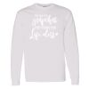 16x20 PRINT AREA Heavy Cotton™ Long Sleeve T-Shirt Thumbnail