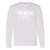 16x20 PRINT AREA Heavy Cotton™ Long Sleeve T-Shirt Thumbnail