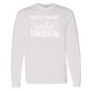 16x20 PRINT AREA Heavy Cotton™ Long Sleeve T-Shirt Thumbnail