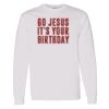 16x20 PRINT AREA Heavy Cotton™ Long Sleeve T-Shirt Thumbnail