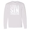 16x20 PRINT AREA Heavy Cotton™ Long Sleeve T-Shirt Thumbnail