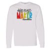 16x20 PRINT AREA Heavy Cotton™ Long Sleeve T-Shirt Thumbnail