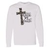 16x20 PRINT AREA Heavy Cotton™ Long Sleeve T-Shirt Thumbnail