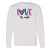16x20 PRINT AREA Heavy Cotton™ Long Sleeve T-Shirt Thumbnail