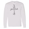 16x20 PRINT AREA Heavy Cotton™ Long Sleeve T-Shirt Thumbnail