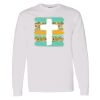 16x20 PRINT AREA Heavy Cotton™ Long Sleeve T-Shirt Thumbnail