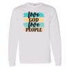 16x20 PRINT AREA Heavy Cotton™ Long Sleeve T-Shirt Thumbnail