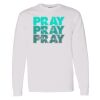 16x20 PRINT AREA Heavy Cotton™ Long Sleeve T-Shirt Thumbnail
