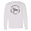 16x20 PRINT AREA Heavy Cotton™ Long Sleeve T-Shirt Thumbnail