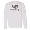 16x20 PRINT AREA Heavy Cotton™ Long Sleeve T-Shirt Thumbnail