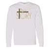 16x20 PRINT AREA Heavy Cotton™ Long Sleeve T-Shirt Thumbnail