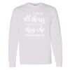 16x20 PRINT AREA Heavy Cotton™ Long Sleeve T-Shirt Thumbnail