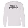 16x20 PRINT AREA Heavy Cotton™ Long Sleeve T-Shirt Thumbnail