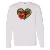 16x20 PRINT AREA Heavy Cotton™ Long Sleeve T-Shirt Thumbnail