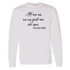 16x20 PRINT AREA Heavy Cotton™ Long Sleeve T-Shirt Thumbnail