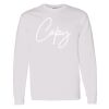 16x20 PRINT AREA Heavy Cotton™ Long Sleeve T-Shirt Thumbnail