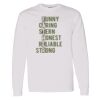 16x20 PRINT AREA Heavy Cotton™ Long Sleeve T-Shirt Thumbnail