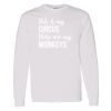 16x20 PRINT AREA Heavy Cotton™ Long Sleeve T-Shirt Thumbnail