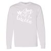 16x20 PRINT AREA Heavy Cotton™ Long Sleeve T-Shirt Thumbnail