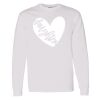 16x20 PRINT AREA Heavy Cotton™ Long Sleeve T-Shirt Thumbnail