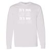 16x20 PRINT AREA Heavy Cotton™ Long Sleeve T-Shirt Thumbnail