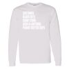 16x20 PRINT AREA Heavy Cotton™ Long Sleeve T-Shirt Thumbnail