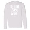 16x20 PRINT AREA Heavy Cotton™ Long Sleeve T-Shirt Thumbnail