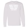 16x20 PRINT AREA Heavy Cotton™ Long Sleeve T-Shirt Thumbnail