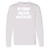 16x20 PRINT AREA Heavy Cotton™ Long Sleeve T-Shirt Thumbnail