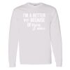 16x20 PRINT AREA Heavy Cotton™ Long Sleeve T-Shirt Thumbnail