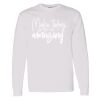 16x20 PRINT AREA Heavy Cotton™ Long Sleeve T-Shirt Thumbnail