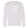 16x20 PRINT AREA Heavy Cotton™ Long Sleeve T-Shirt Thumbnail