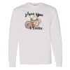 16x20 PRINT AREA Heavy Cotton™ Long Sleeve T-Shirt Thumbnail