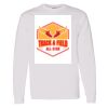 16x20 PRINT AREA Heavy Cotton™ Long Sleeve T-Shirt Thumbnail