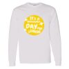 16x20 PRINT AREA Heavy Cotton™ Long Sleeve T-Shirt Thumbnail