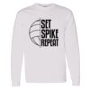 16x20 PRINT AREA Heavy Cotton™ Long Sleeve T-Shirt Thumbnail