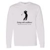 16x20 PRINT AREA Heavy Cotton™ Long Sleeve T-Shirt Thumbnail