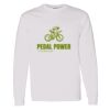 16x20 PRINT AREA Heavy Cotton™ Long Sleeve T-Shirt Thumbnail