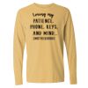 16x20 PRINT AREA Comfort Colors Long Sleeve T-Shirt Thumbnail